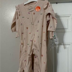 Carter's Cream Floral Kids One Piece